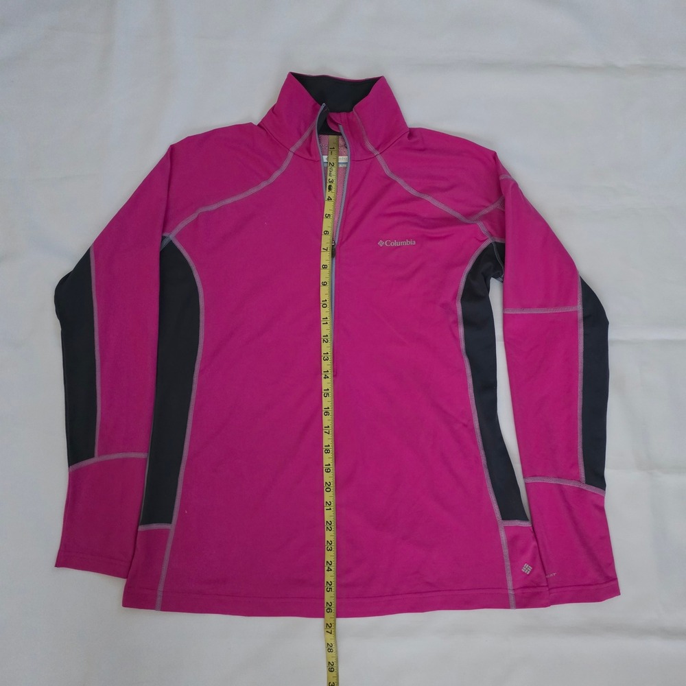 Columbia Omni Heat Pink/Black Thermal Comfort Long Sleeve Top Women's Size XL/TG - Picture 8 of 10